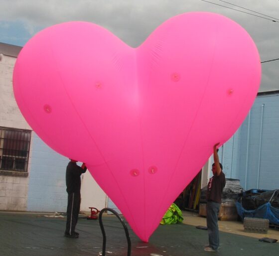 Heart Pink Parade Balloon