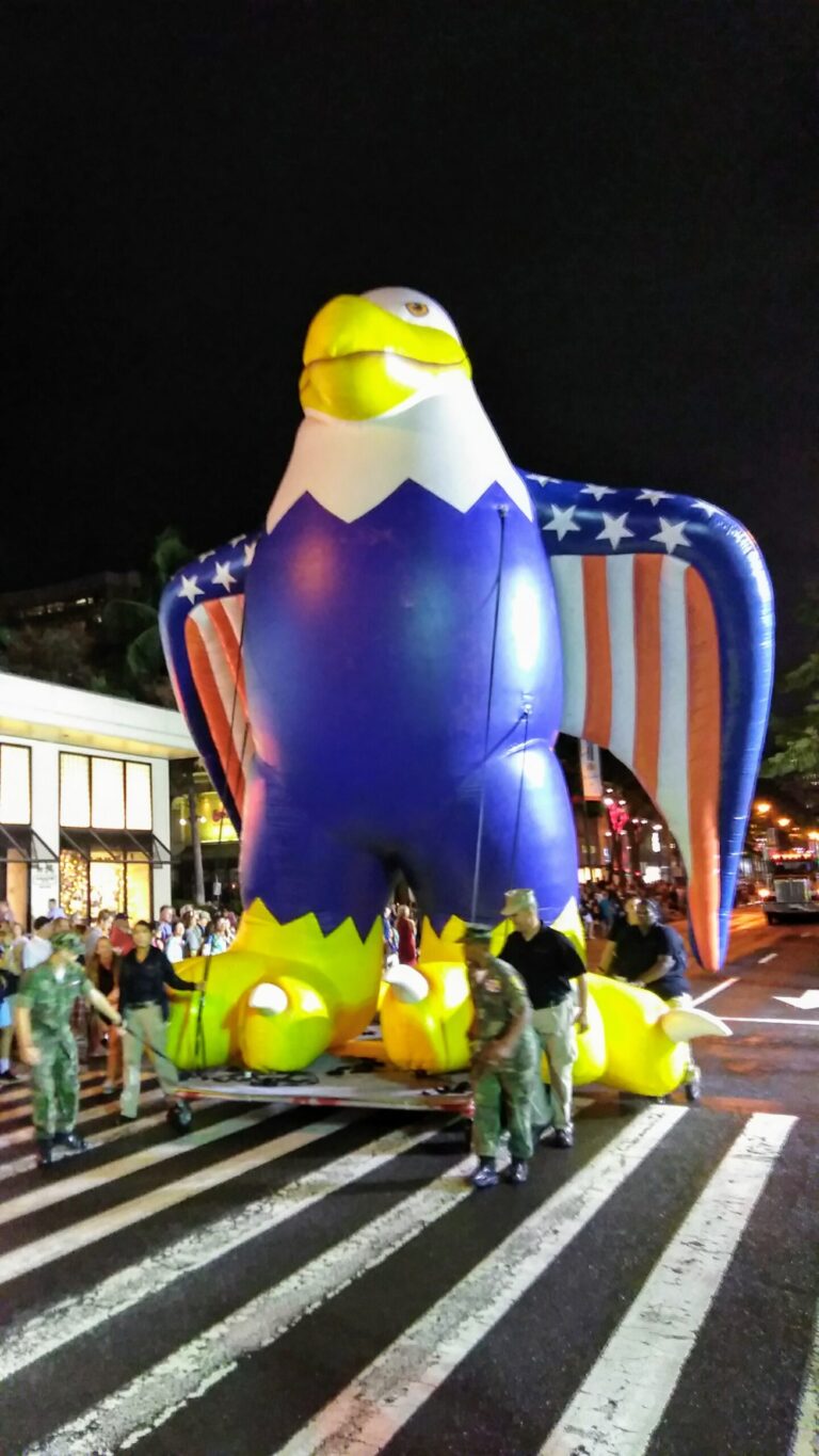 American Eagle Parade Balloon, 25' Fabulous Inflatables