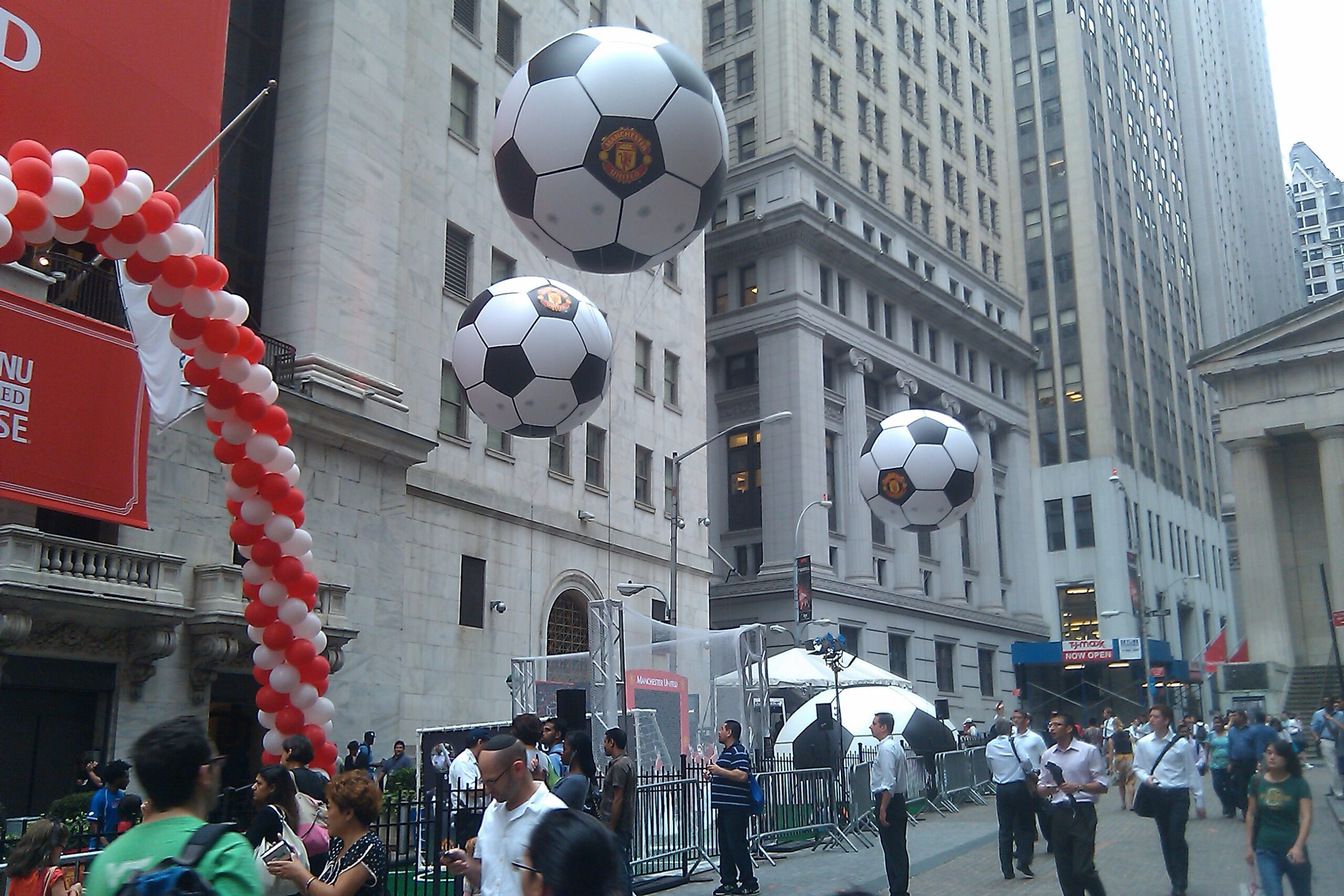 Manchester United Soccer Balls