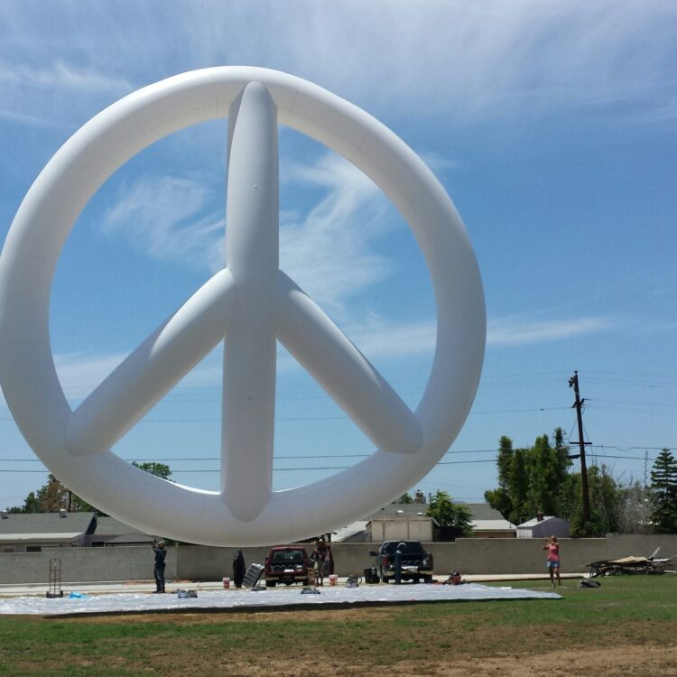 Peace Symbol Parade Balloon
