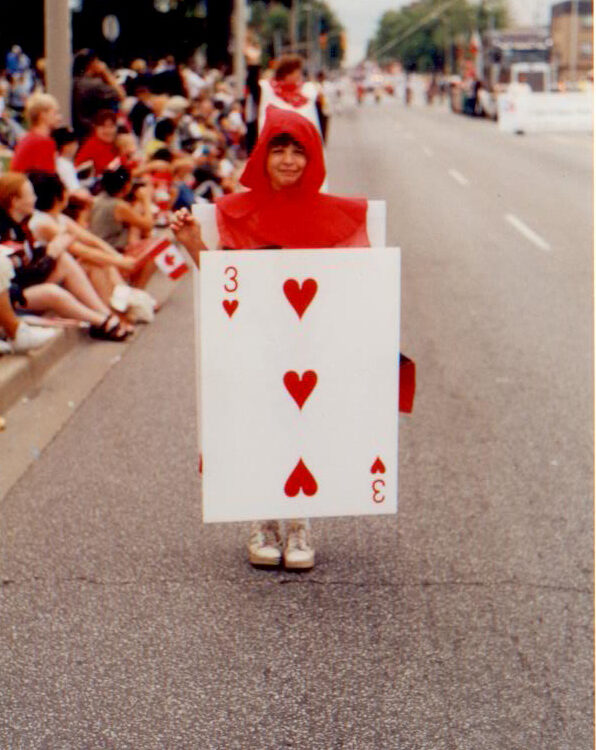 Playing Card Inflatable Costume