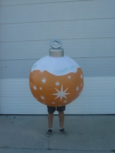 Christmas Ornaments Inflatable Costume