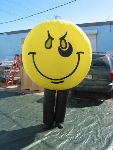 Smiley Face Inflatable Costume